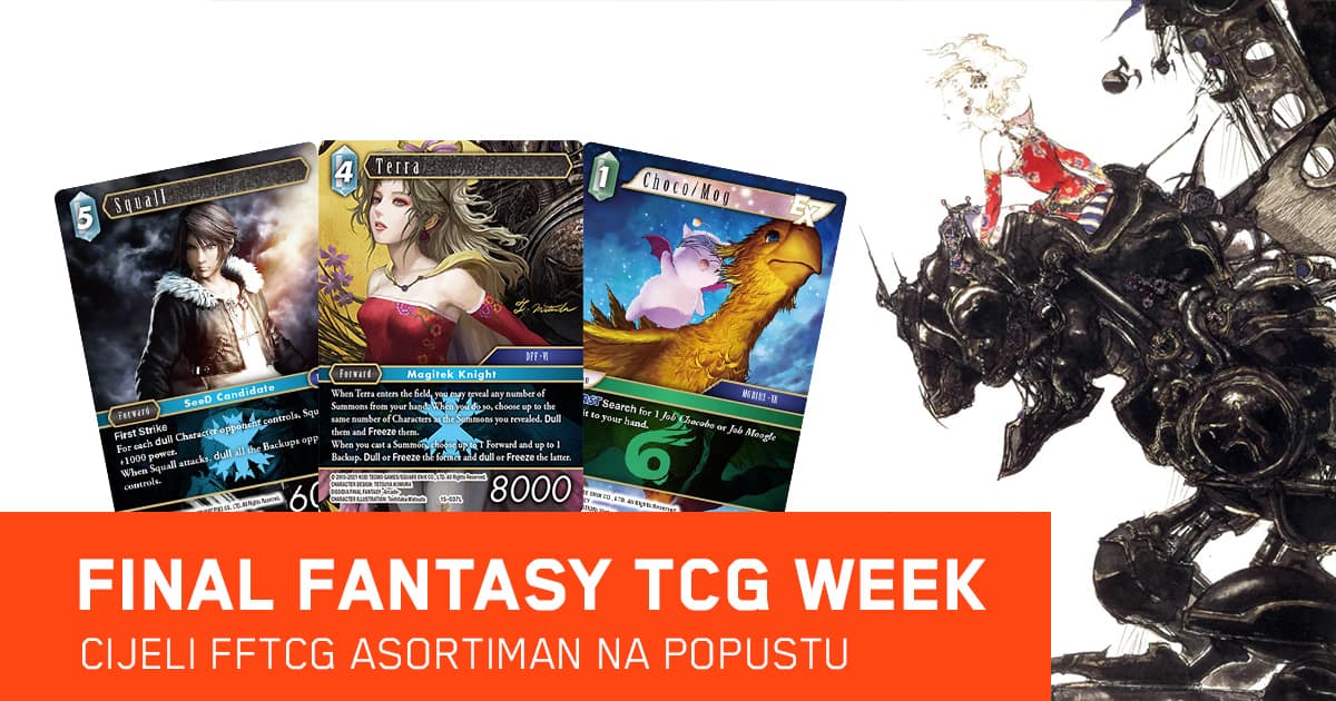 Trenutno pregledavate Proslavimo zajedno Final Fantasy TCG Week