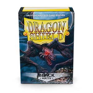 Dragon Shield Sleeves – Matirani Crni (100 kom.)