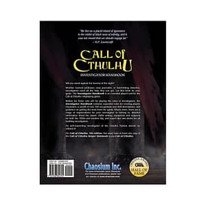 Call of Cthulhu RPG: Investigator Handbook