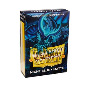 Dragon Shield Sleeves – Matirani, Japanski format | Night Blue (60 kom.)