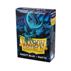 Dragon Shield Sleeves – Matirani, Japanski format | Night Blue (60 kom.)