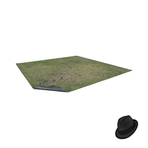 Battle Systems: Grassy Fields Gaming Mat – 90x90cm
