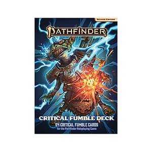 Pathfinder P2 Critical Fumble Deck