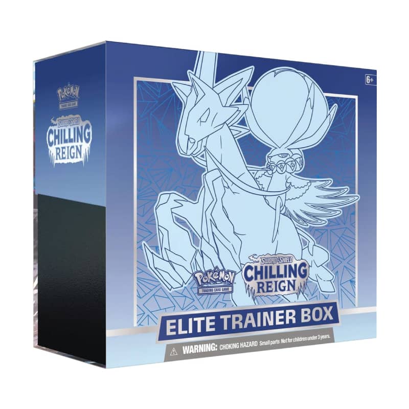 Pokemon Sword and Shield – Chilling Reign Elite Trainer Box (Ice Rider Calyrex)