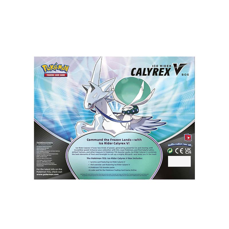 Pokemon TCG: Ice Rider Calyrex V Box